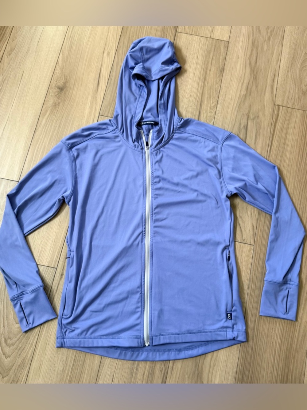 Cutter & Buck Light Lavender Hooded Zip Jacket NO LOGO Small